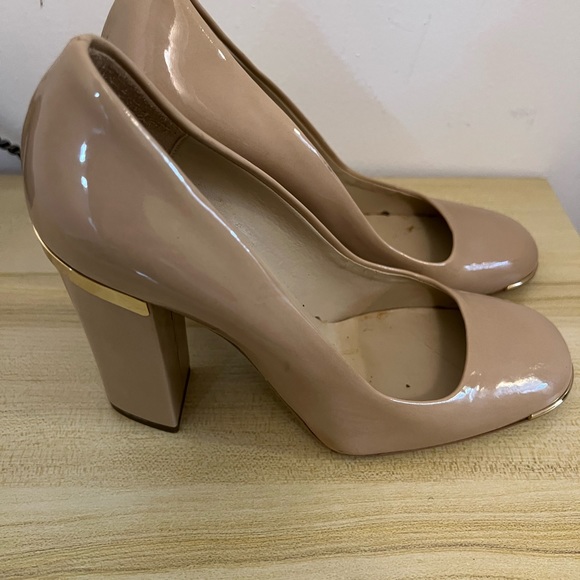 Stella McCartney Shoes - Stella McCartney Nude Block Heel
